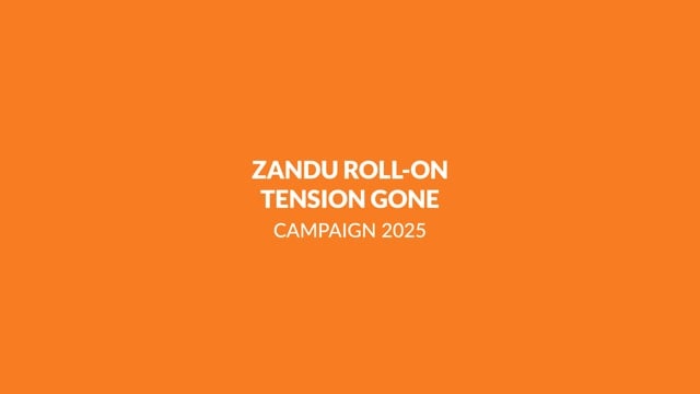 2025 Campaign <br>#Zandu Roll-On Tension Gone